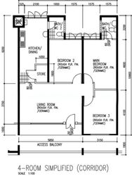 Blk 334 Woodlands Street 32 (Woodlands), HDB 4 Rooms #588877911